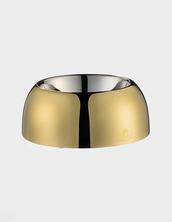 Ciotola Capri in acciaio oro